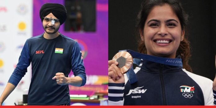 Manu Bhaker and Sarabjot Singh won Bronze in 10m Air Pistol